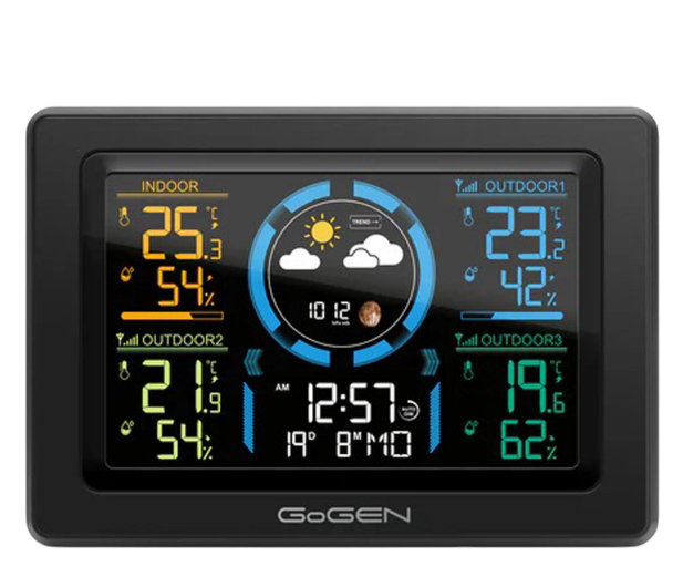 Gogen Stacja pogodowa GOG-ME3397B - 1513023 - zdjęcie 2
